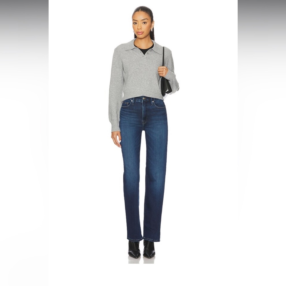 Good American Soft Tech Good Straight Jeans NWT Size 0